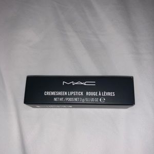 New M.A.C cosmetics cremesheen Lipstick Creme Cup